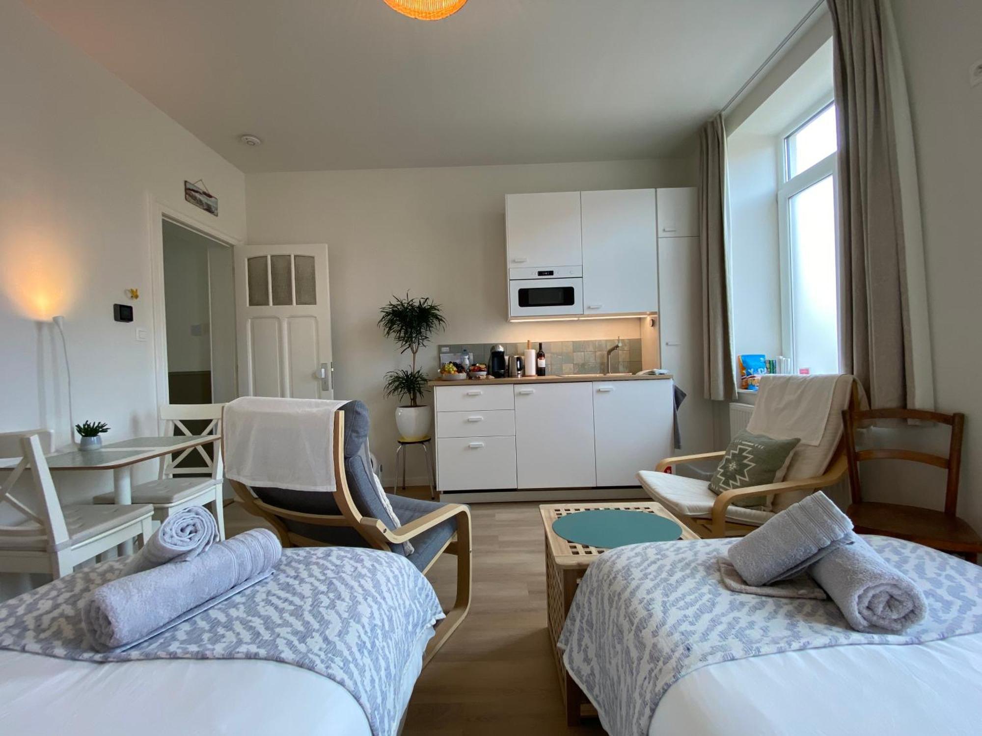 Logies-M Comfort Studios Inc Bikes B&B Oostende Eksteriør bilde