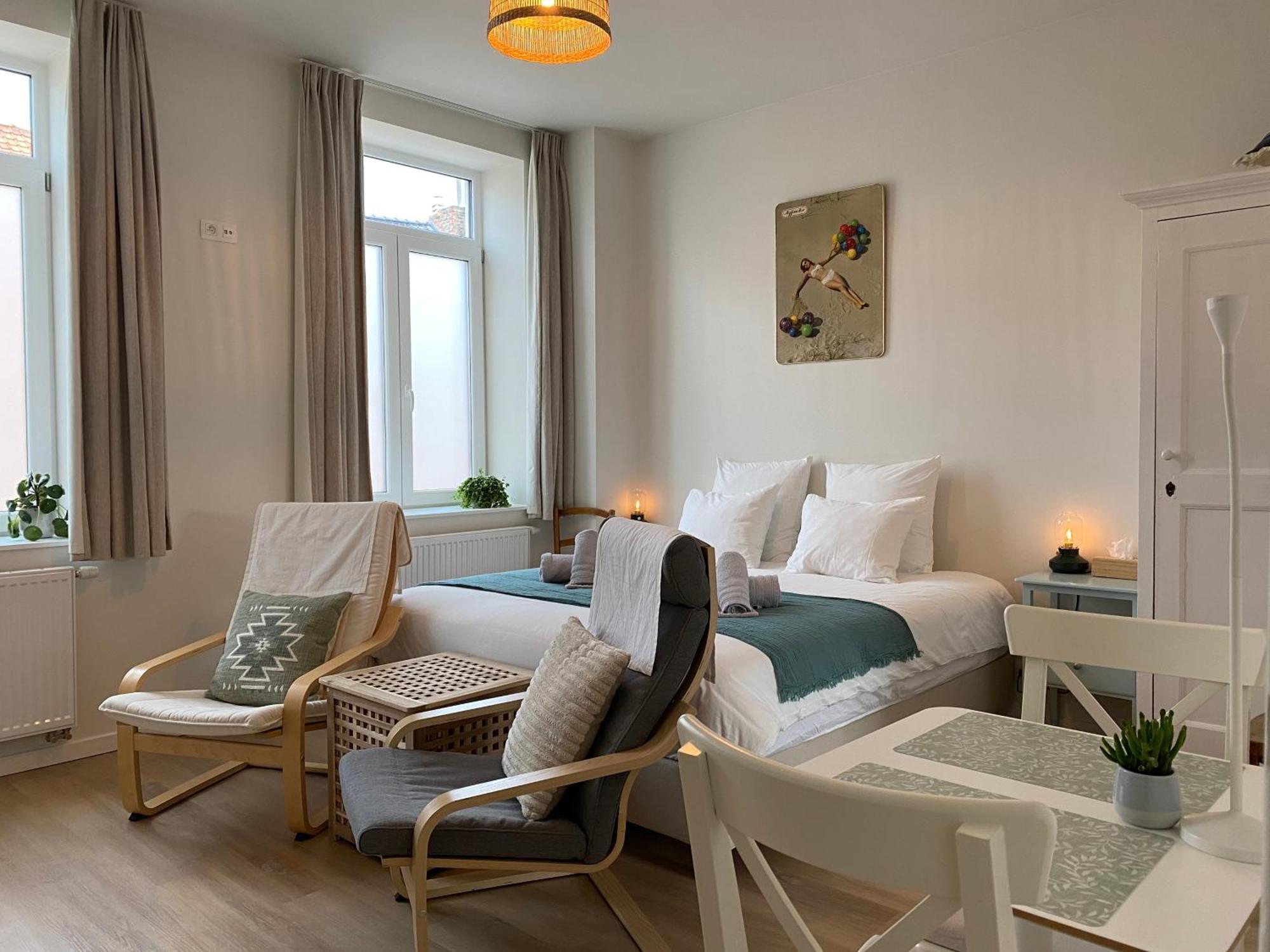 Logies-M Comfort Studios Inc Bikes B&B Oostende Eksteriør bilde