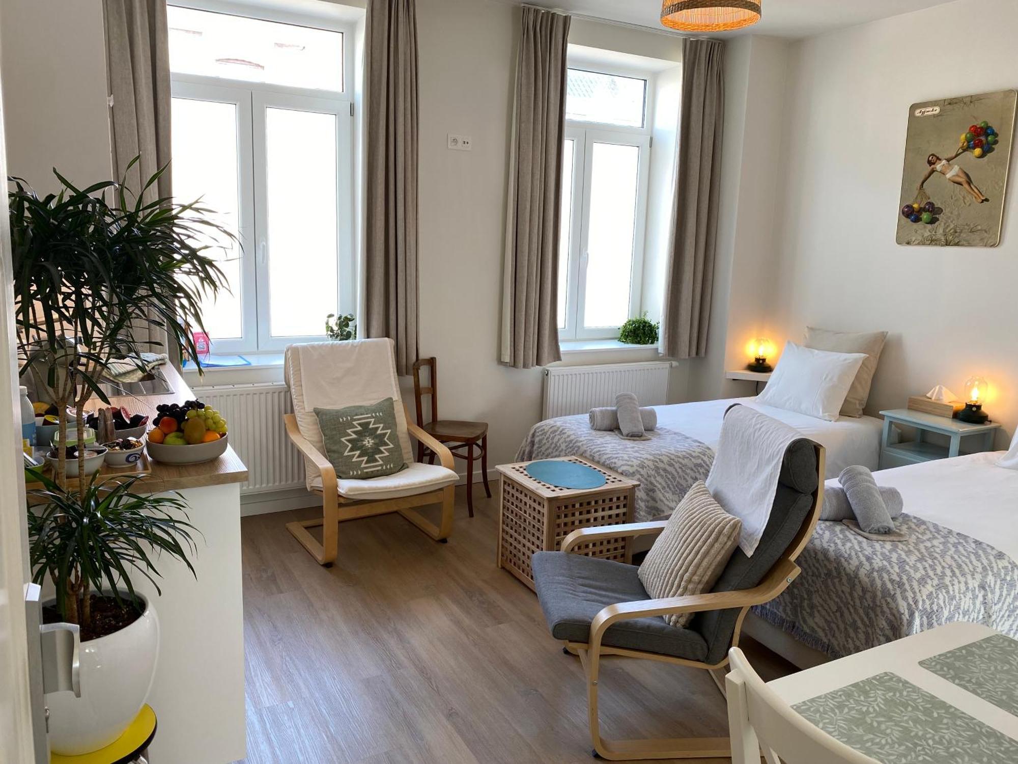 Logies-M Comfort Studios Inc Bikes B&B Oostende Eksteriør bilde
