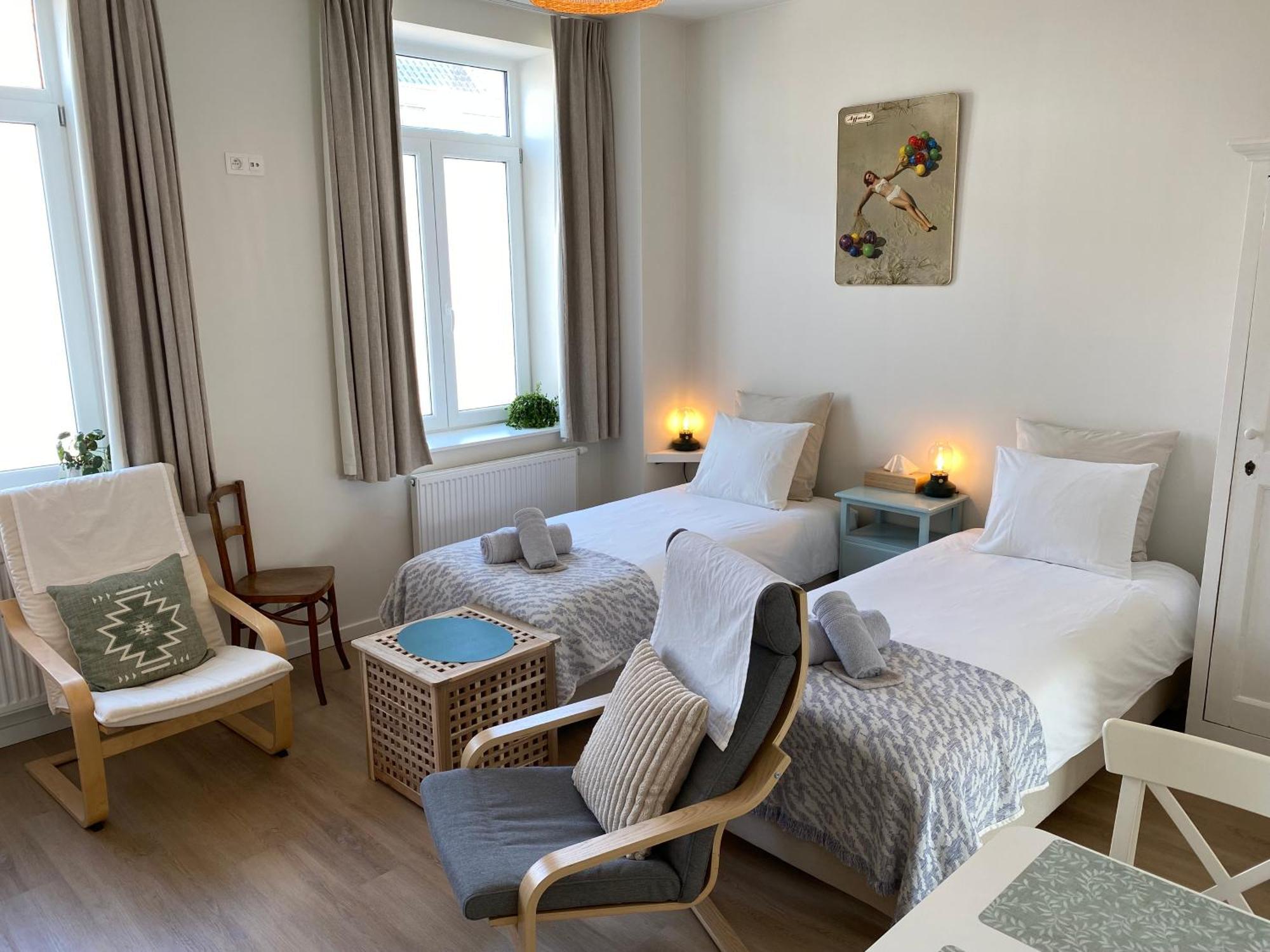 Logies-M Comfort Studios Inc Bikes B&B Oostende Eksteriør bilde